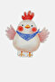 Blue Necked Chicken Snack Mat with Embroidered Edges 1 Piece - 2