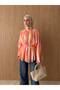 Velqa Aura Belted Striped Shirt - 2