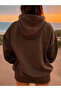 Solid Color Cotton Women's Sweatshirt