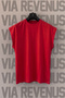 Lifeguard Back Printed Zero Sleeve Sports Tshirt - 2