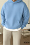 Solid Color Cotton Men's Sweatshirt