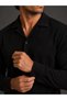 New Season Ottoman Long Sleeve Shirt Stretchy Ribbed Fabric - 4