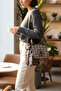 Women's Imported Backpack. Accessory Detailed Hand and Shoulder Bag. - 6