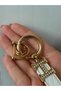 Stylish and Elegant Leather Keychain - Chic Bag Ornament and Accessory - 3