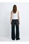 Isella Slim Fit Zippered White Jean Vest - 2