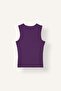 Fitted Basic Crew Neck Thick Strap Ribbed Undershirt I6670Ax26Au - 2