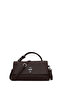 Women's Brown Long Strap Shoulder Bag Ab100029Sv