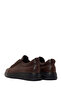Men's Brown Leather Sneaker Wm828002Dv - 6