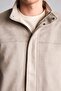 High Collar Suede Look Oversize Plush Lining Coat H2158Ax26Wn - 4