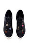 Women's Black Lace-Up Thick-Soled Sneaker Af520004Sv - 8