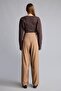 Pleated Wide Leg Long Fluid Fabric Trousers I7405Ax26Sm - 5