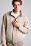 High Collar Suede Look Oversize Plush Lining Coat H2158Ax26Wn