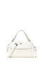 Women's Cream Long Strap Shoulder Bag Ab150009Sv