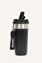 Unisex 600 ml Thermos with Strap and Textured Cover H8535Axns - 2