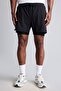Standard Fit Sports Shorts with Inner Tights H6174Ax26Au - 3