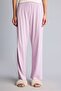 Regular Fit V-Neck Short Sleeve Lace Detailed Top Elastic Waist Ribbed Bottom Pajama Set I7414Ax26Au - 5