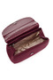 Women's Burgundy Chain Strap Printed Shoulder Bag Wb500001Sk - 4