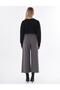 High Waist Wide Leg Pants Ocean Leather - 4