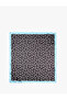 Polka Dot Patterned Satin Square Bandana Scarf - 2