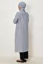 Linen Effected Long Tunic 46769 - 4