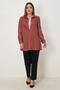 Shirt Collar Linen Tunic 46799 - 2