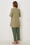 Haki̇m Yaka Muslin Tunic 46729 - 4