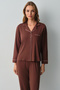 Misty Shirt Collar Pajama Set - 2