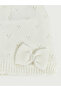 Bow Detailed Baby Girl Beanie (W6) - 2
