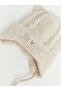 Esvab • Modern & Distinctive Cat Figure Embroidered Baby Girl Beanie - 4