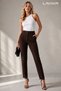 Women's Çimalı Classic High Waist Narrow Leg Carrot Pants - 2