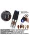 Electric Gravity Salt and Pepper Grinder with Blue LED Light, Model DX2518 Automatic One-Hand Use, Adjustable Coarseness, Battery Powered, Clear Acrylic Base, Multi-Spice Compatible - 5