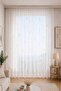Grek Elit 16591 Brode Special Size Tulle Curtain 300X250 Without Pleats