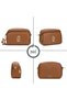Women's Soft Sophie 2-Compartment Sling Bag (Tan) - 6