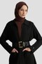 Ribbed Knitwear Cardigan Black - 2