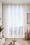 Grek Elit 16591 Brode Special Size Tulle Curtain 300X250 Without Pleats - 2