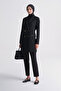 Long Length Blazer Jacket Black - 2