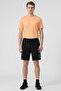 Men Regular Fit Training Short, Black - 2