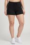 Women Relaxed Fit Graphic Print Outdoor Shorts, Black