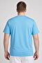 Men Sportswear Fit Short Sleeve Training T-Shirt, Light Blue - 4