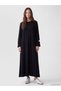 Peak New Season Black Bicycle Neck A-Line Dress