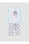 Esvab • Modern & Distinctive Lilo & Popular Cartoon Hero Themed Printed Girls' Pajama Set - 2