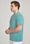 Men Regular Fit Short Sleeve Training T-Shirt, Mint Green - 3
