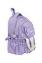 Lilac Korean Style Kuromi Themed Children's Primary School Backpack, Thermal Lunch Box and - 2