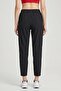 Women Slim Fit Brand Logo Training Track Pants, Black - 4