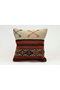 Handmade Old Kilim Rug Vintage Made in the 1930S, 1940S, 40X40 cm