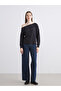 Esvab • Modern & Distinctive Wide Roba Collar Women's Sweatshirt - 2
