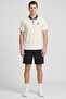 Men Regular Fit Short Sleeve Outdoor Polo Shirt, Off White - 2