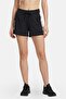 Women Relaxed Fit Running Shorts, Black