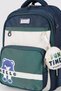 Kids Premium School Bag Set 3-Piece Primary School Middle School Backpack Thermal Lunch Bag Pencil Case Navy Blue-Green 51983 - 4