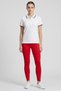 Women Sportswear Fit Short Sleeve Outdoor Polo Shirt, Off White - 2